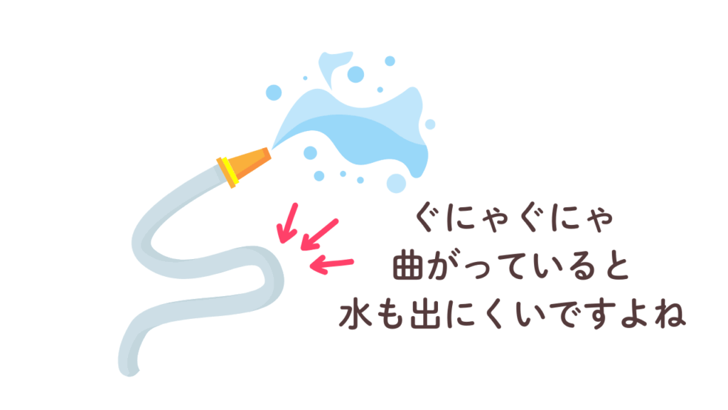 ホースの絵